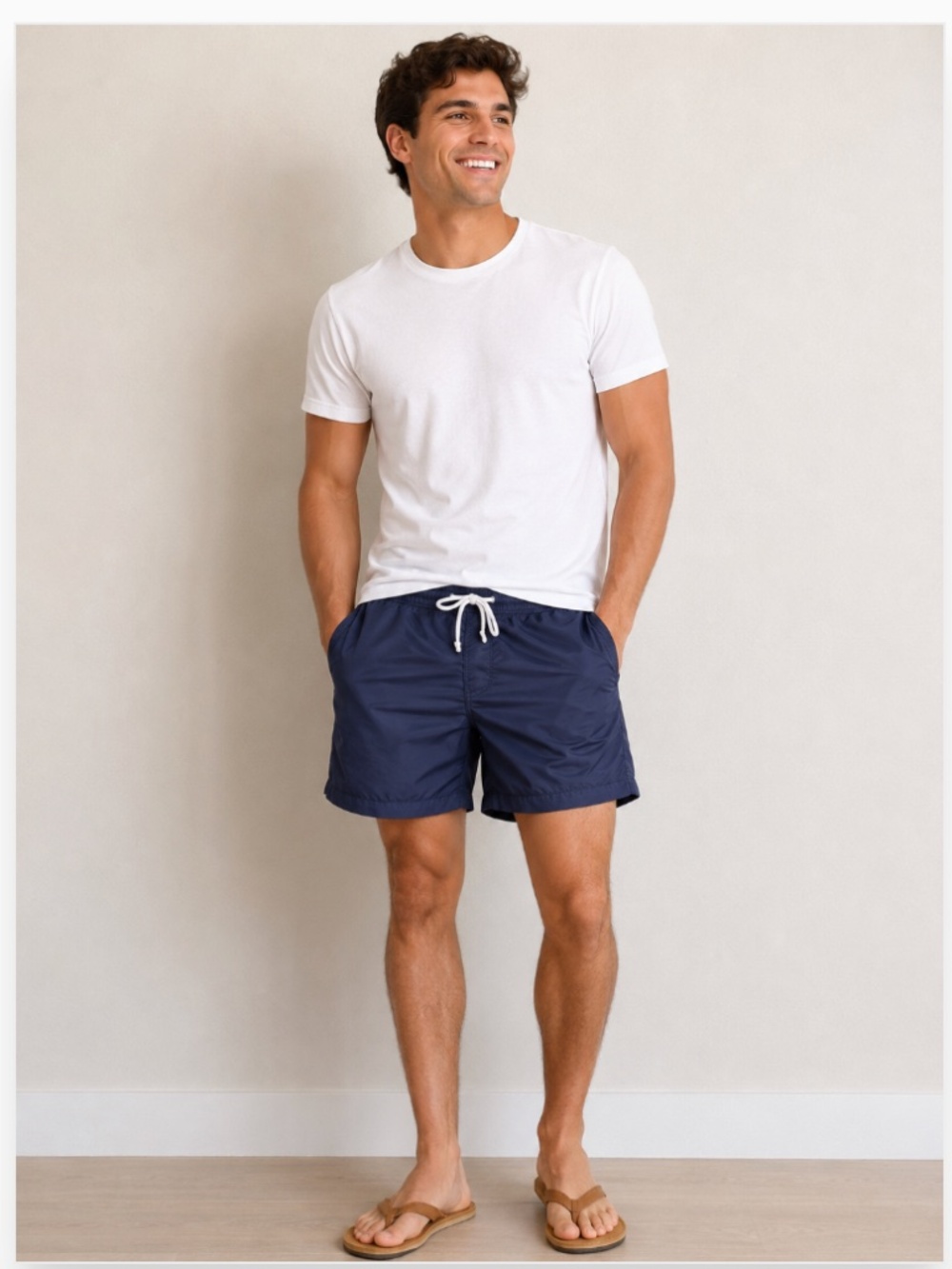 Men's American Apparel swim trunks, Medium
